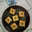 Healthy breakfast canapes