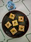Healthy breakfast canapes
