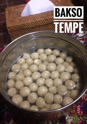 Foto resep Bakso Tempe