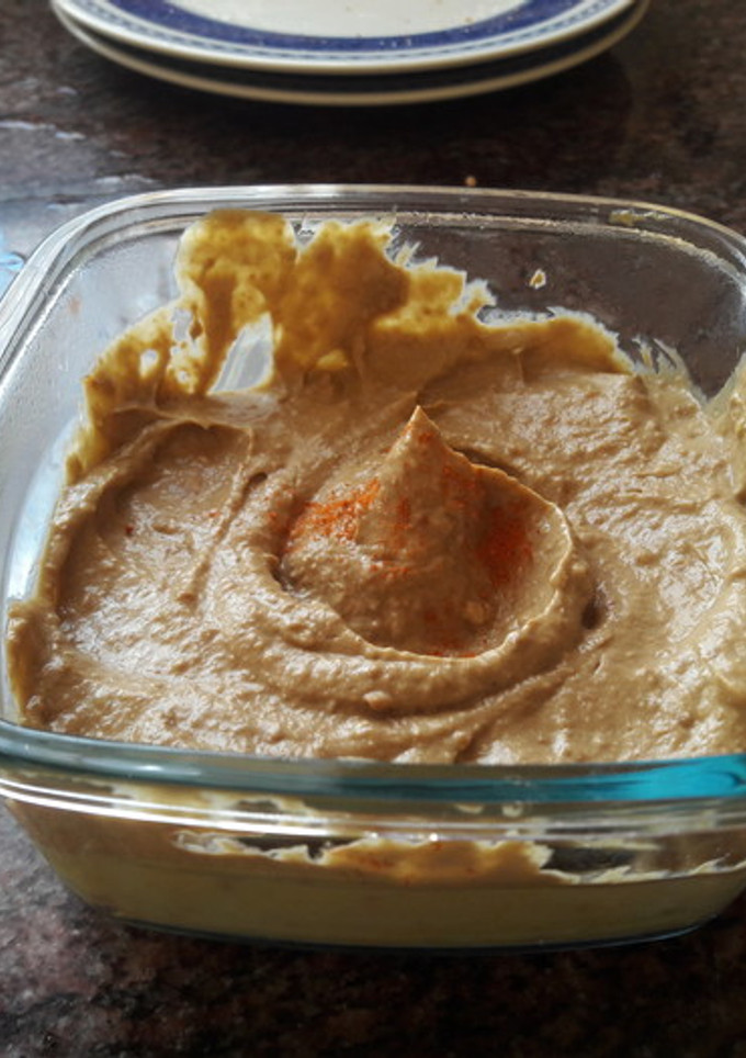 Una foto de Hummus de aguacate vegano 🥑