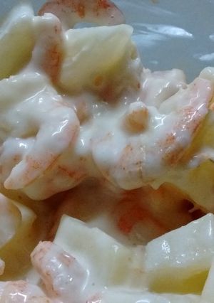 Una foto de Ensalada de Camarones