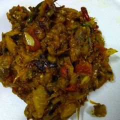 A picture of Baingan Bharta.