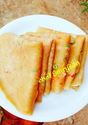 A picture of Vegetable pancakes 🔥 🔥 🔥.