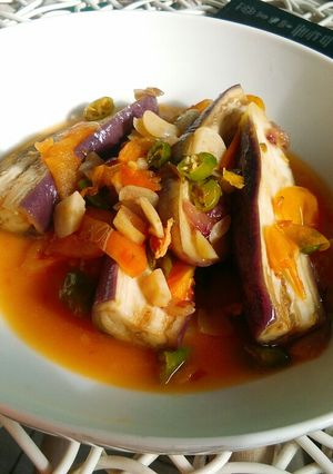 Foto resep Tumis terong mix cabe bawang tomat
