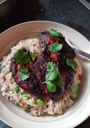 A picture of Coconut rice.