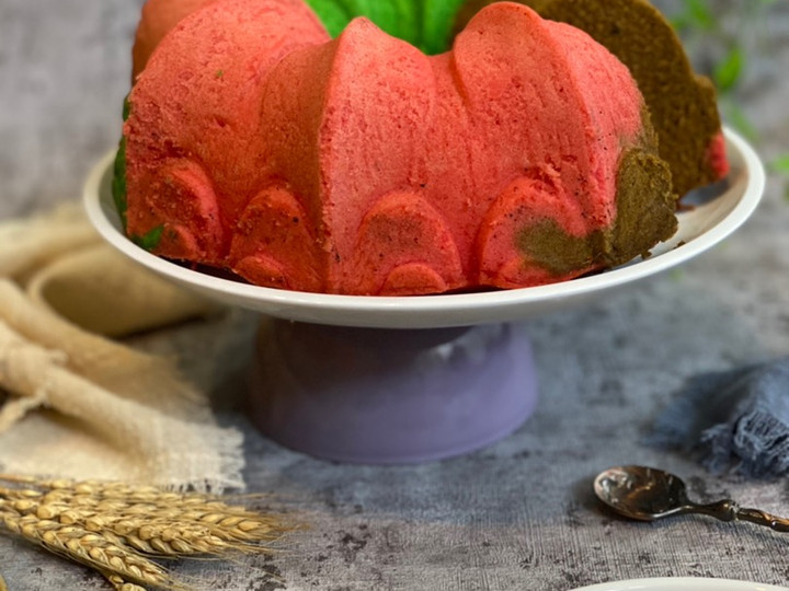 Cara Gampang Menyiapkan Bolu Marmer Putih Telur Anti Gagal