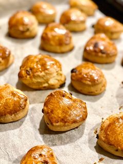 英式提子乾鬆餅 scone 的食譜成品照片