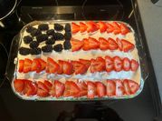 A picture of bisquick cake
