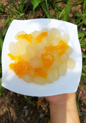 Hình của món Hạt đác rim thơm.