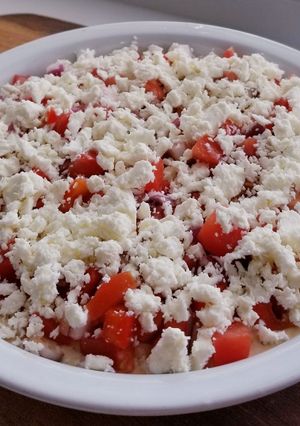 A picture of Front Street Heat Greek Feta Dip.