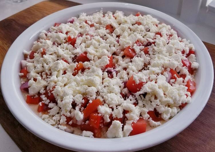 Steps to Prepare Super Quick Front Street Heat Greek Feta Dip