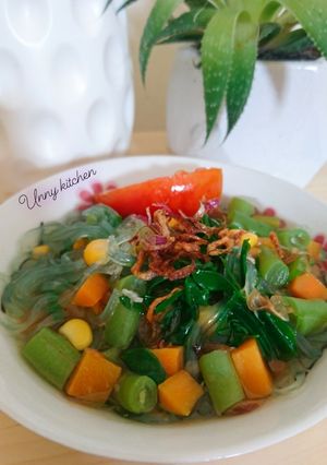Foto resep Sup daun kelor