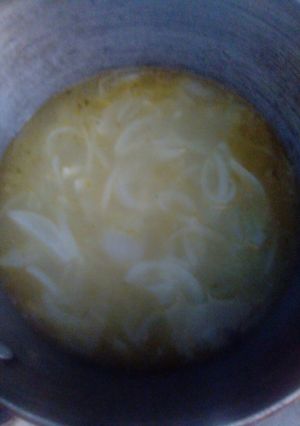 Una foto de Sopa de cebolla