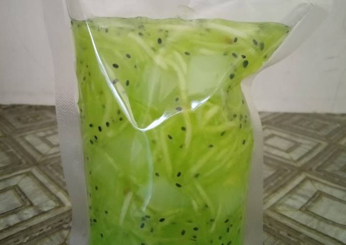 Resep Es kuwut melon oleh Ningrum Riswanti - Cookpad