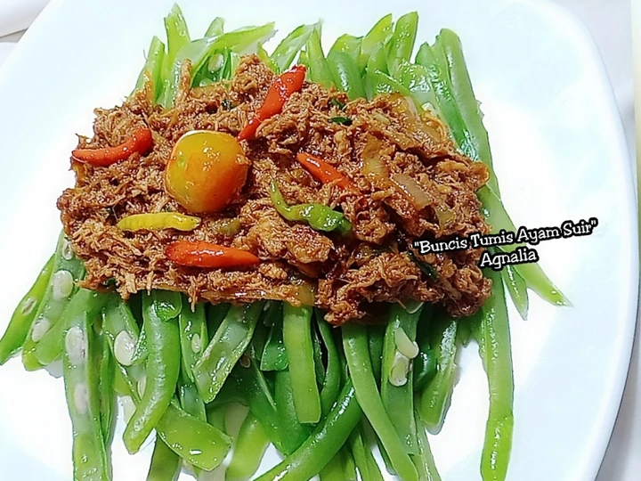 Langkah Mudah untuk Membuat Resep &amp;#34;Buncis Tumis Ayam Suir&amp;#34; yang Enak Banget Anti Ribet, Mantap Sekali