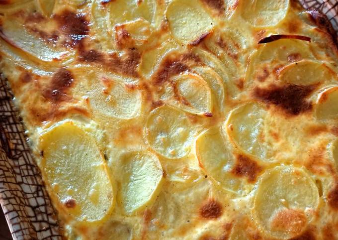 Gratin de pommes de terre au Cook Expert