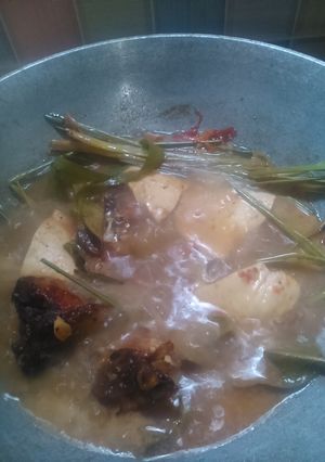 Foto resep Ikan asap sama tahu