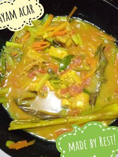 Foto resep Ayam acar