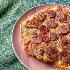 A picture of Sausage Omelette.