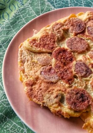 A picture of Sausage Omelette.