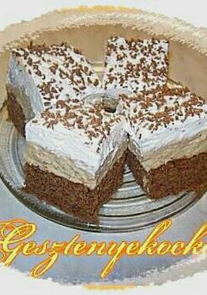 Gesztenyekocka đ° recept fotĂłja