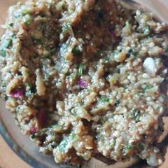 Baingan bharta A picture of Baingan bharta.