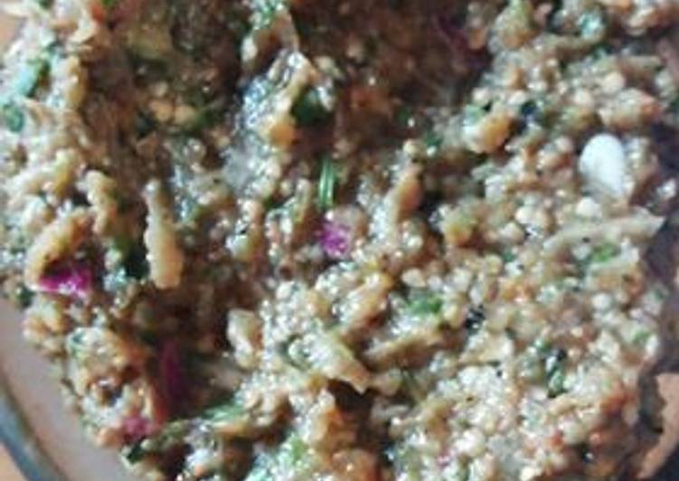 Baingan bharta