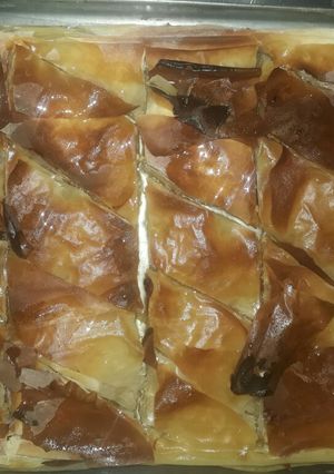 صورة لوصفة الجلاش الحلو بالمكسراااات (تحفة)