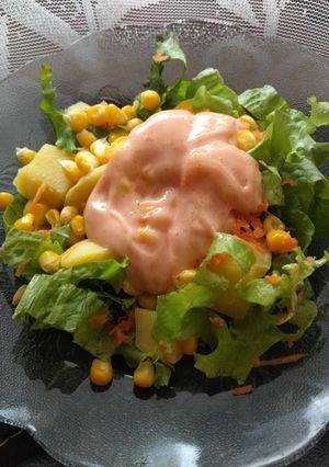 Foto resep Salad sayur sederhana