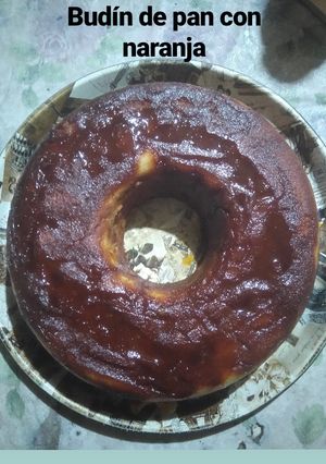 Una foto de Budín de pan