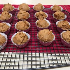 A picture of Noom Friendly Whole Wheat Sweet Potato Muffins.