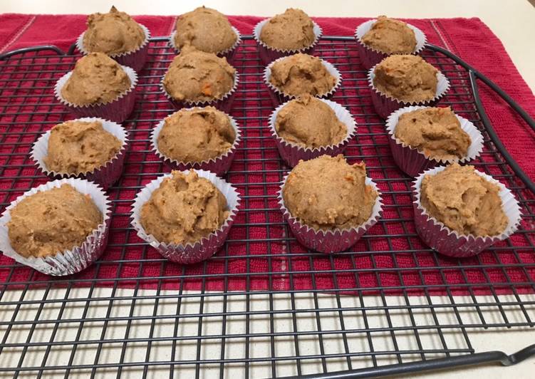 Noom Friendly Whole Wheat Sweet Potato Muffins Noom Friendly Whole Wheat Sweet Potato Muffins