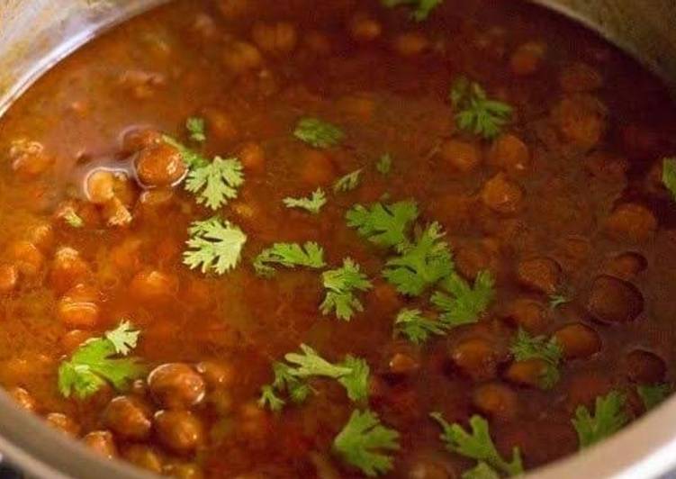 Recipe of Quick Black chana gravy