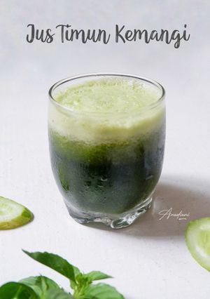 Foto resep Jus timun kemangi