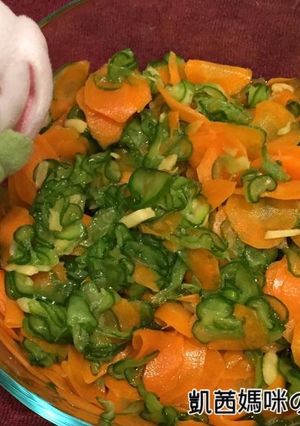 A picture of Ginger Marinated Cucumber Salad.