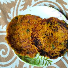 A picture of Corn paratha.