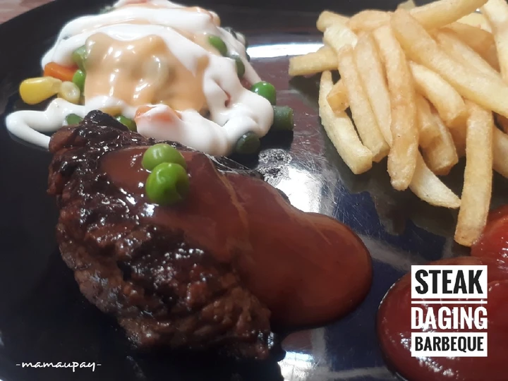 Langkah Gampang Membikin Resep Steak Daging Barbeque yang Menggugah Selera Anti Ribet, Lezat Sekali