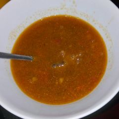 A picture of Beef soup #4 weeks challenge #charityrecipe.