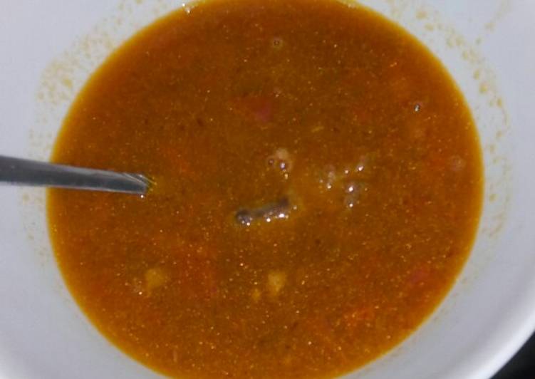 Recipe of Quick Beef soup #4 weeks challenge #charityrecipe