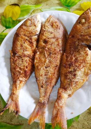 Une photo de Poissons panés au chapelure