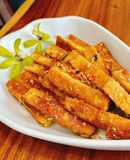 Đậu hũ Nhật xào sả ớt