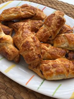 Una foto de Croissants de chocolate