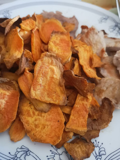Una foto de Chips de boniato