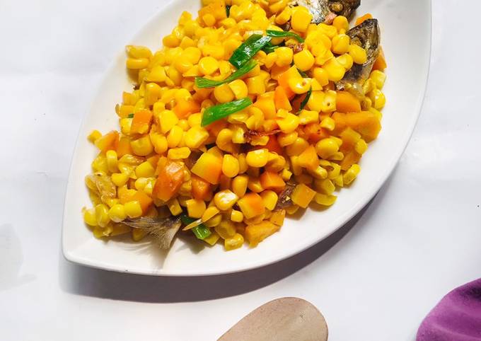 Langkah Mudah untuk Menyiapkan Tumis Peda jagung wortel, Enak Banget