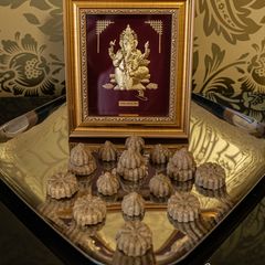 A picture of Sesame modak.