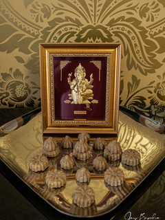 A picture of Sesame modak.