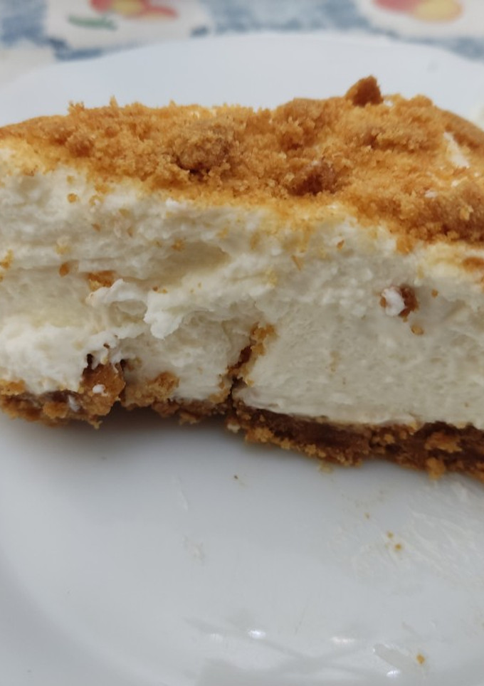 Una foto de Tarta de nata portuguesa