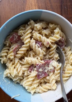 Foto resep Fusilli Alfredo