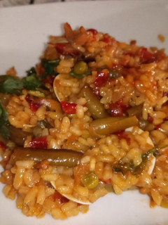 Una foto de Arroz amor mío con verduras