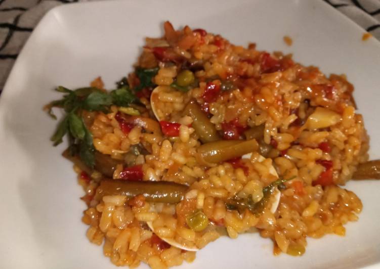 Arroz amor mío con verduras